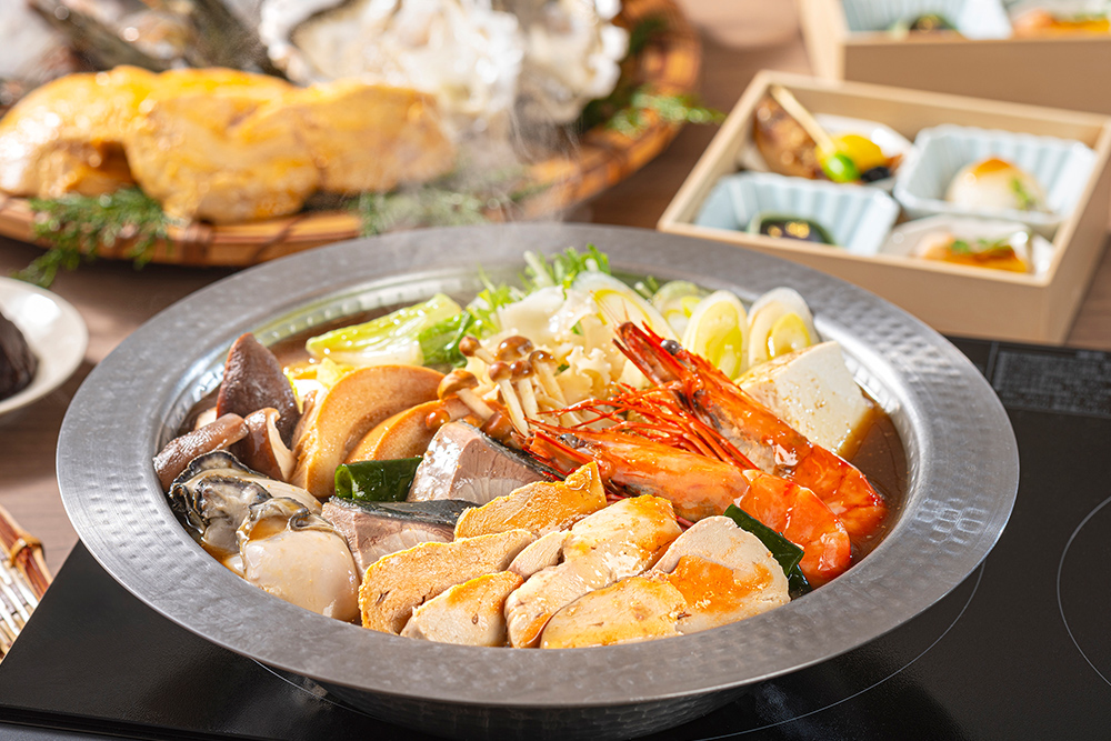 「Rakuten STAY VILLA 箱根桃源台」の夕食例